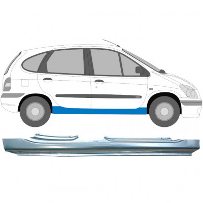 Reparatie dorpel voor Renault Megane / Scenic 1995-2003 / Rechts 6036