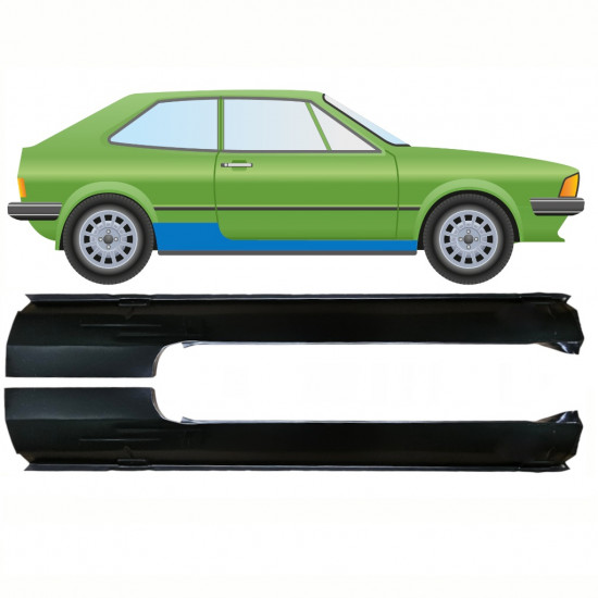 Reparatie dorpel voor VW Scirocco 1974-1981 / Set 11082