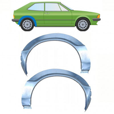 Reparatiepaneel achterspatbord voor VW Scirocco 1974-1981 / Set 11081