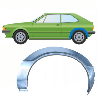VW SCIROCCO 1974-1981 ACHTERSTE WIELKAST REPARATIE PANEEL / LINKS