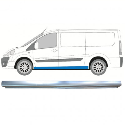 Reparatie dorpel voor Fiat Scudo Dispatch Expert 2007- / LWB / Links 11047