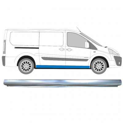 FIAT SCUDO DISPATCH EXPERT 2007- LANG DORPEL REPARATIEPANEL / RECHTS