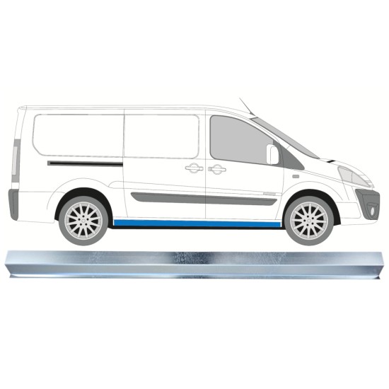 Binnenste reparatie dorpel voor Peugeot Expert 2007-2016 / Links = Rechts (symmetrisch) 15987