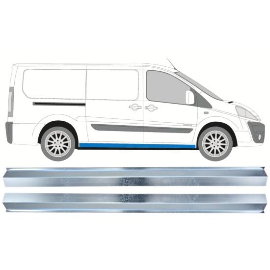 Binnenste reparatie dorpel voor Peugeot Expert 2007-2016 / Links + Rechts 15988
