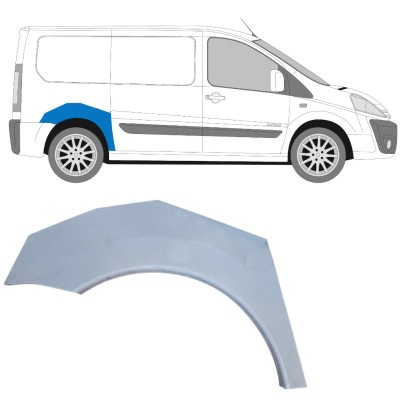 Reparatiepaneel achterspatbord voor Fiat Scudo 2007-2016 / Rechts 14578