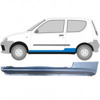 Volledige dorpel voor Fiat Seicento 1998-2010 / Links 6510