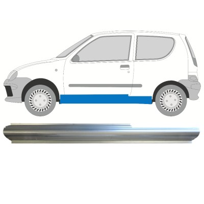 Reparatie dorpel voor Fiat Seicento 1998-2010 / Links 14718