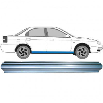 Reparatie dorpel voor Kia Sephia 1997-2004 / Links = Rechts (symmetrisch) 5988