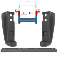 Achterbumper voor Fiat Ducato 2006-2018 / Set 10536