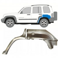 Reparatiepaneel achterspatbord voor Jeep Liberty 2001-2008 / Links / Set 9962