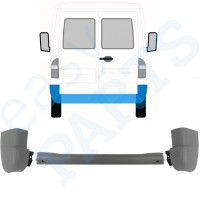 Achterbumper voor Mercedes Sprinter 1995-2006 / Set 9718