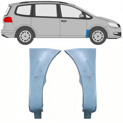 Reparatiepaneel voorspatbord voor Volkswagen Sharan 2010- / Set 10502