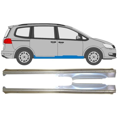 Volledige dorpel voor Volkswagen Sharan 2010-2022 / Links + Rechts / Set 14596