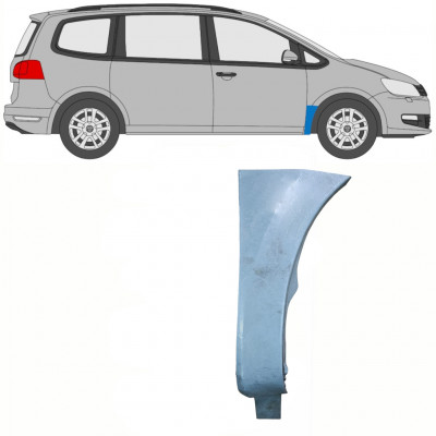 VOLKSWAGEN SHARAN 2010- REPARATIEPANEEL VOORVLEUGEL / RECHTS