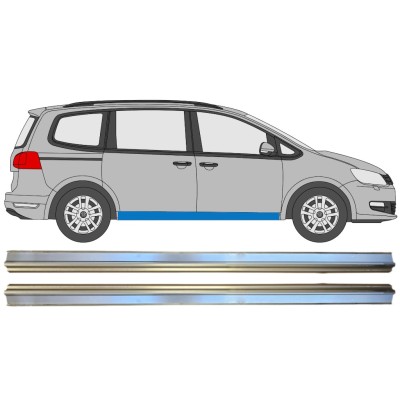 Reparatie dorpel onderste deel voor Volkswagen Sharan 2010-2022 / Links + Rechts 14606