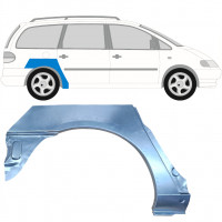 Reparatiepaneel achterspatbord voor VW Sharan Ford Galaxy 1995-2000 / Rechts 6591