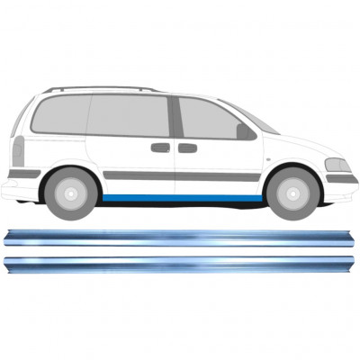 Reparatie dorpel voor Opel Sintra 1996-1999 / Links = Rechts (symmetrisch) / Set 9650