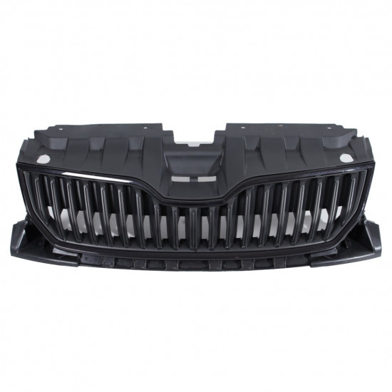 Zwarte grill voor Skoda Fabia 2014-2018 7544