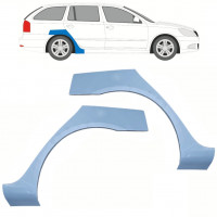 Reparatiepaneel achterspatbord voor Skoda Octavia 2004-2013 / Links + Rechts / Set 10187