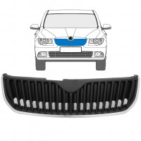 Grill voor Skoda Superb 2008-2015 7550