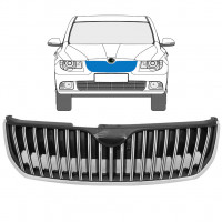 Verchroomde grill voor Skoda Superb 2008-2015 7551