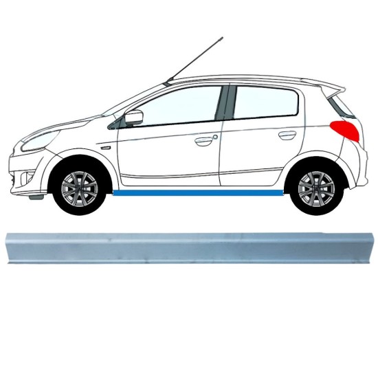 Reparatie dorpel onderste deel voor Mitsubishi Space Star 2013-2024 / Links 16843