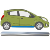 Reparatie dorpel voor Chevrolet Spark 2010-2014 / Links = Rechts (symmetrisch) 16055