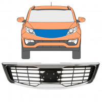 Grill voor Kia Sportage 2010-2015 7514