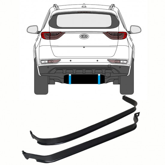 Brandstoftank klemmen voor Kia Sportage 2015- 10142