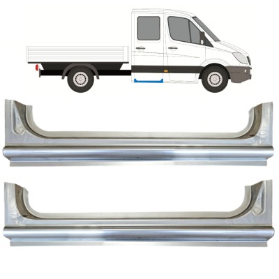 Reparatiepaneel achter dorpel voor Volkswagen Crafter 2005-2017 / Links + Rechts 15520