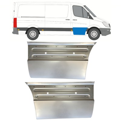 Reparatiepaneel voor deur voor Mercedes Sprinter 2006-2018 / Links + Rechts / Set 14727