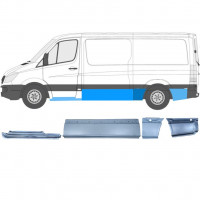 Reparatiepaneel set voor Mercedes Sprinter 2006-  / MWB / Links /  12425