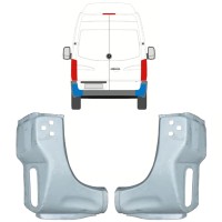 Reparatiepaneel achter hoek voor Mercedes Sprinter 2006-2018 / Links + Rechts / Set 10496
