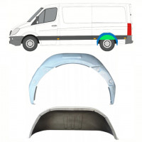 Binnenste reparatiepaneel achter wielkast voor Mercedes Sprinter 2006- / Links / Set 11968