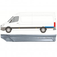 Reparatiepaneel achterspatbord voor Mercedes Sprinter 2006- / Links 12055