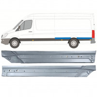 Reparatiepaneel achterspatbord voor Mercedes Sprinter 2006- / Links / Set 12058