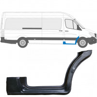 Reparatie dorpel voorste deuren voor Mercedes Sprinter 2006- / Rechts 5712