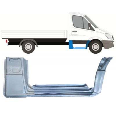 Reparatiepaneel set voor Mercedes Sprinter 2006-2018 / Rechts / 15083