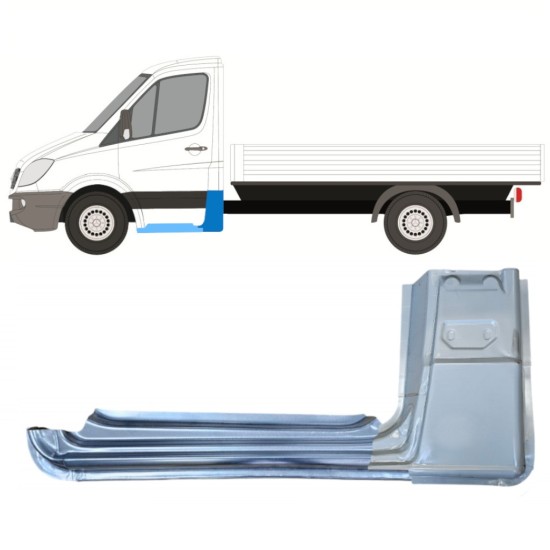 Reparatiepaneel set voor Mercedes Sprinter 2006-2018 / Links / 15082