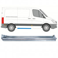 Schuifdeur dorpel reparatiepanel  voor Mercedes Sprinter 2006- / SWB / Rechts 12796