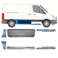 Reparatiepaneel set voor Mercedes Sprinter 2006-2018 / Links + Rechts / 15589