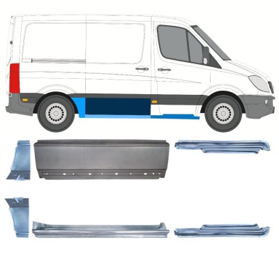 Reparatiepaneel set voor Mercedes Sprinter 2006-2018 / Links + Rechts / 15589