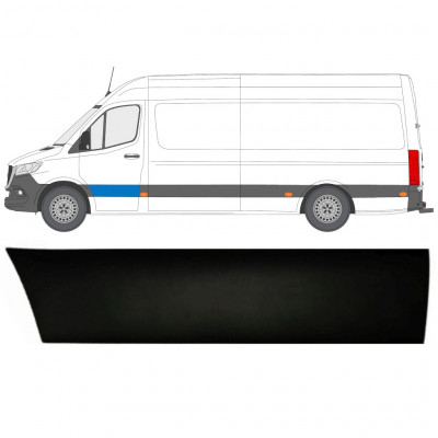 Voordeur sierlijst voor Mercedes Sprinter 2018- / Links 12927