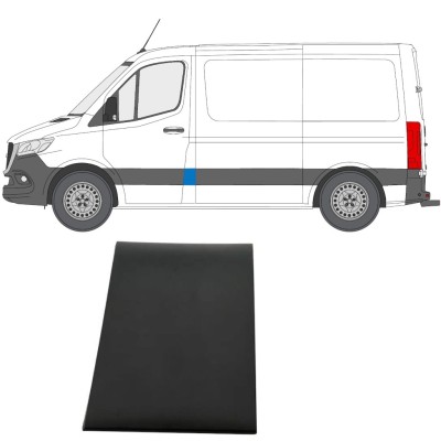 Sierlijst voor stijl voor Mercedes Sprinter 2018- / Links 14886