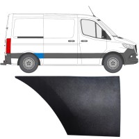Zijlijst sierlijst achterspatbord voor Mercedes Sprinter 2018- / Rechts 14887 Zijlijst sierlijst achterspatbord voor Mercedes Sprinter 2018- / Rechts 14887