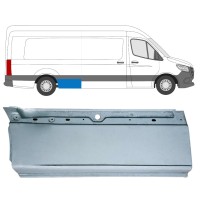 Reparatiepaneel achterste spatbord onderste deel voor Mercedes Sprinter 2018- / Rechts 16063