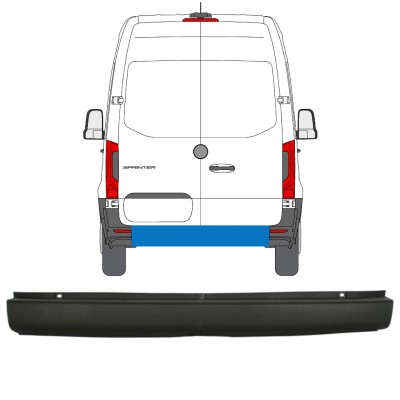 Achterbumper voor Mercedes Sprinter 2018- 14942