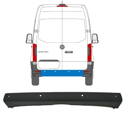 Achterbumper PDC voor Mercedes Sprinter 2018- 14969