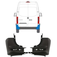 Achterbumper hoek voor Mercedes Sprinter 2018- / Links + Rechts / Set 14945 Achterbumper hoek voor Mercedes Sprinter 2018- / Links + Rechts / Set 14945
