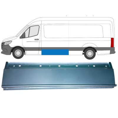 Plaatwerkdeel zijpaneel voor Mercedes Sprinter 2018- / Links 14547